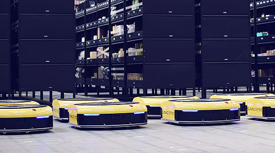 A Logistics Company's Fully Automated Warehouse